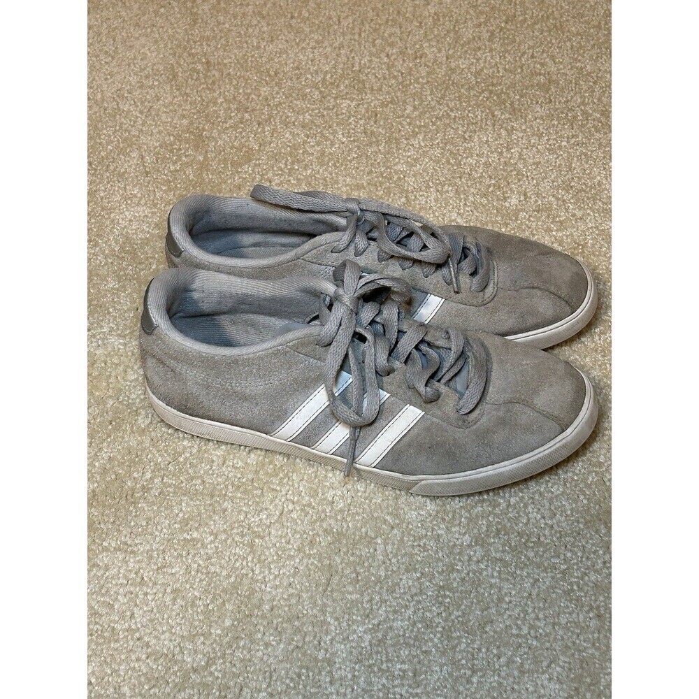 ADIDAS Ortholite Float Gray and White Low Top Sneakers Women's Size 7 - Picture 4 of 7